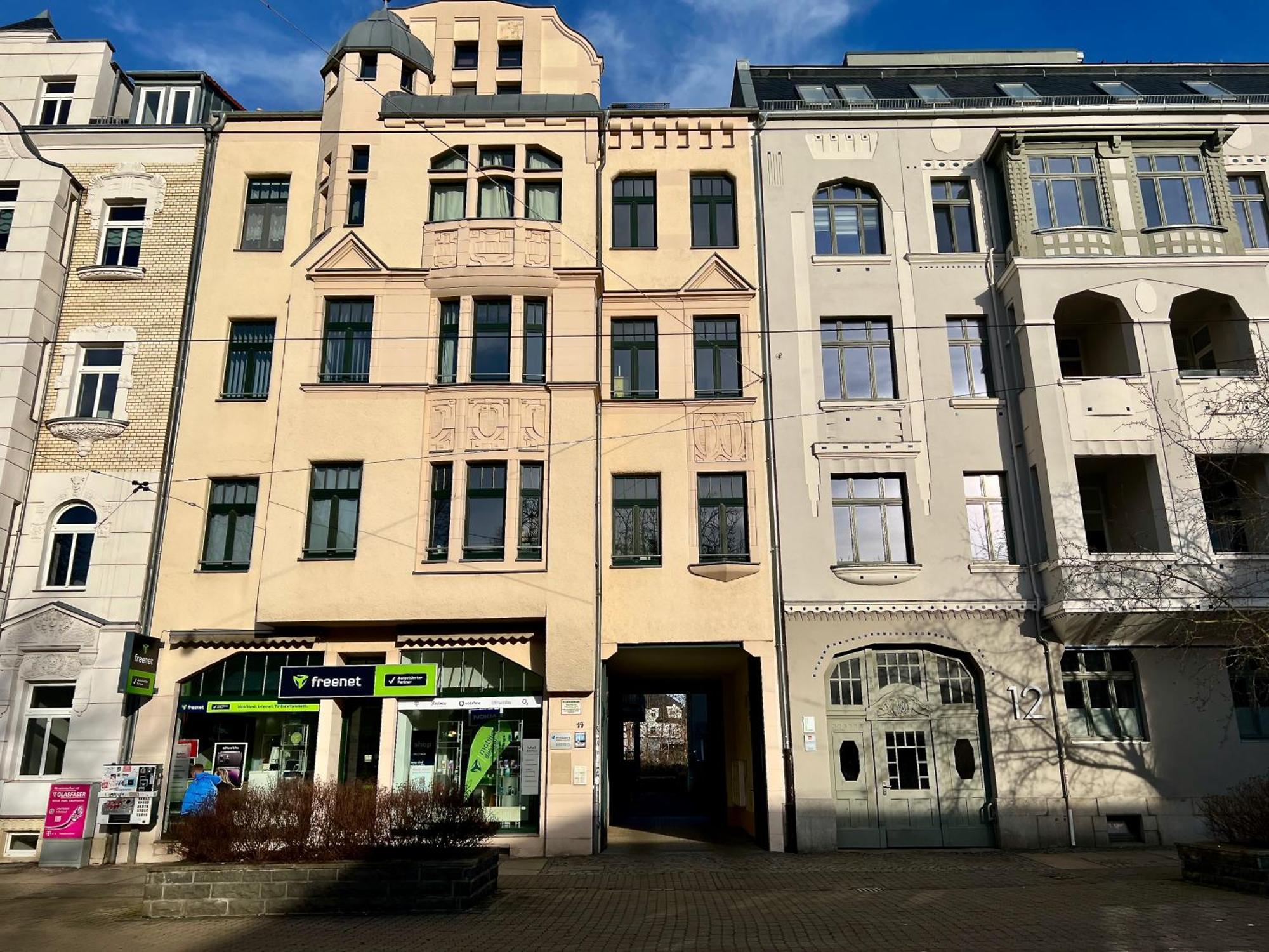 Edler Wohnraum Luxurioeses Studio Im Zentrum Mit Balkon, Kaffeevollautomat, Klima & Parkplatz Цвікау Екстер'єр фото